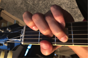 ギターコード「C」の押さえ方