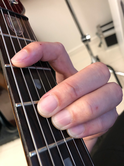 写真「コードB別フォーム押さえ方」