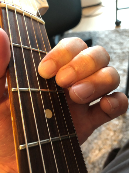 開放弦パワーコードD写真