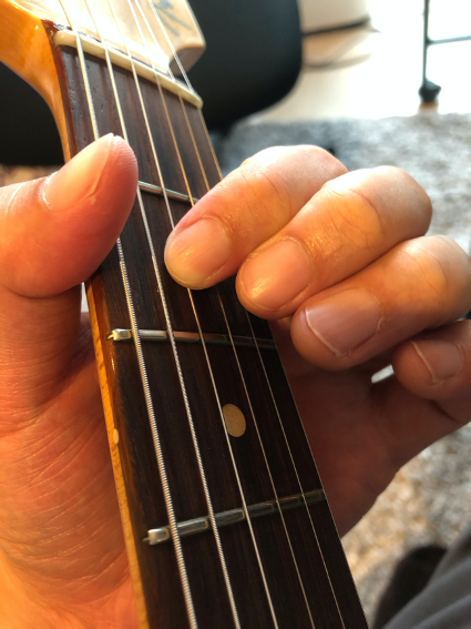 開放弦パワーコードA写真